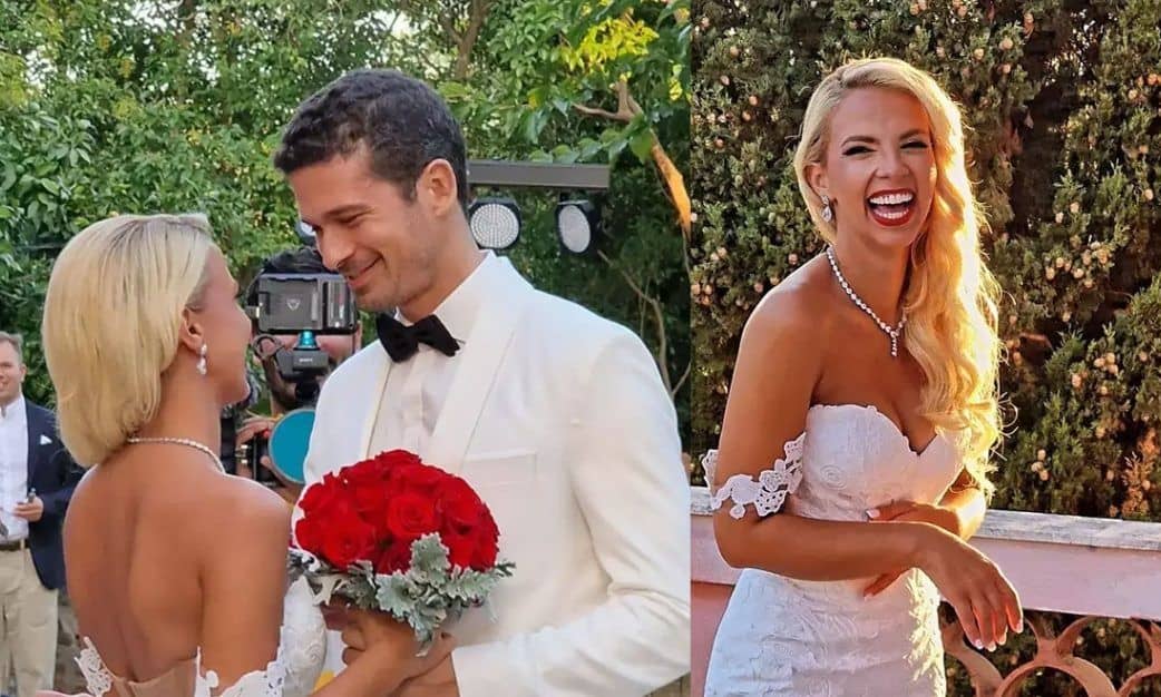 Eπέτειος γάμου για την Τζένη Μελιτά και τον Σπύρο Μαργαρίτη: Το πάρτι και η τούρτα