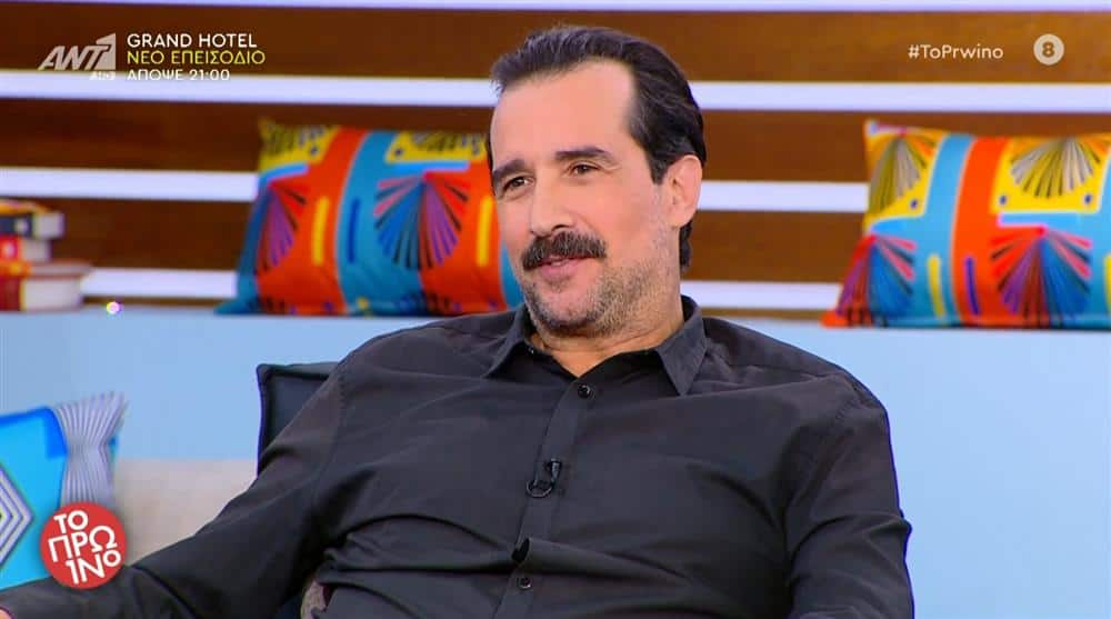 Ο Τάσος Νούσιας για το «Grand Hotel»: «Η αποκάλυψη για τον δολοφόνο του Πέτρου θα σας σοκάρει»