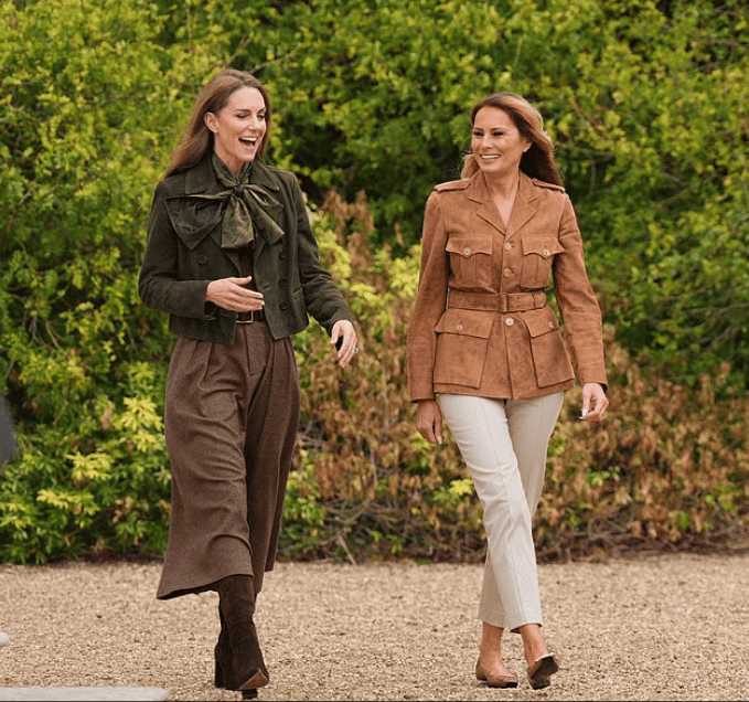 Κέιτ και Μελάνια δίνουν μαθήματα πρωινών outfits!