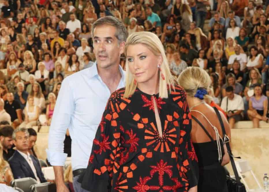 Μπακογιάννης-Κοσιώνη: Το φόρεμα της Σίας στο Καλλιμάρμαρο που τράβηξε τα βλέμματα