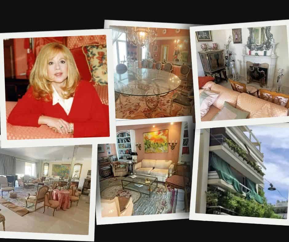 Στα αζήτητα το σπίτι της Βουγιουκλάκη: Γιατί δεν πωλείται το παλάτι της στη Στησιχόρου! (πλούσιο φωτορεπορτάζ)