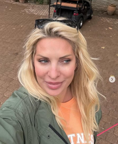 Ελένη Μενεγάκη: Η γαλήνια απόδρασή της στη φύση (ΦΩΤΟ)