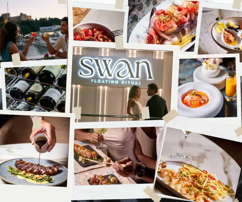 Swan by Kontiki: Ένα πλωτό εστιατόριο στη Ρόδο γράφει τη δική του γευστική ιστορία