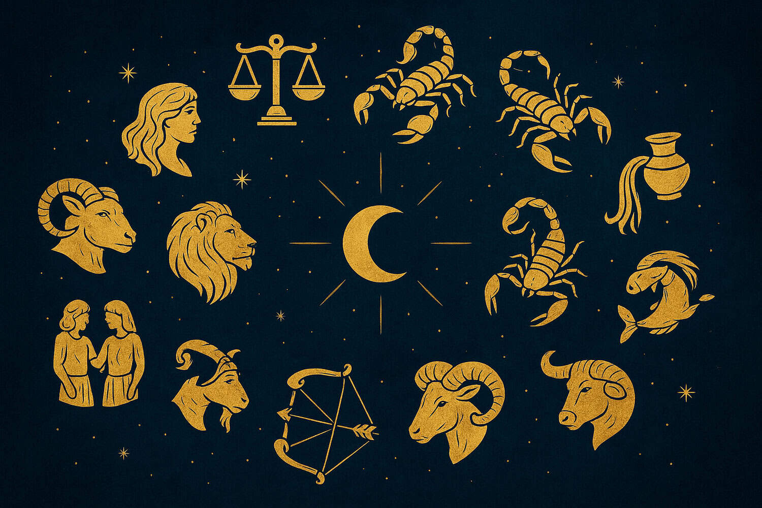 Ζώδια: Η νέα σελήνη στον Ζυγό φέρνει νέα ξεκινήματα, αρμονία και ισορροπία στις σχέσεις