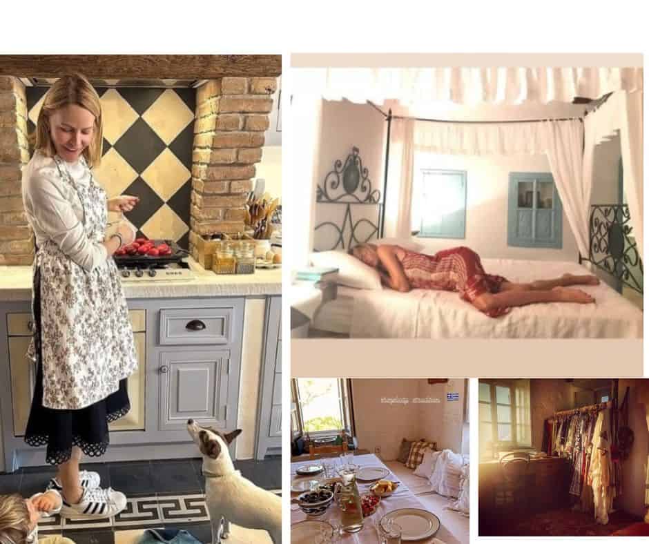 Τζένη Μπαλατσινού: Το ονειρικό και με vintage χαρακτήρα εξοχικό της στην Πάτμο (Φωτογραφίες)