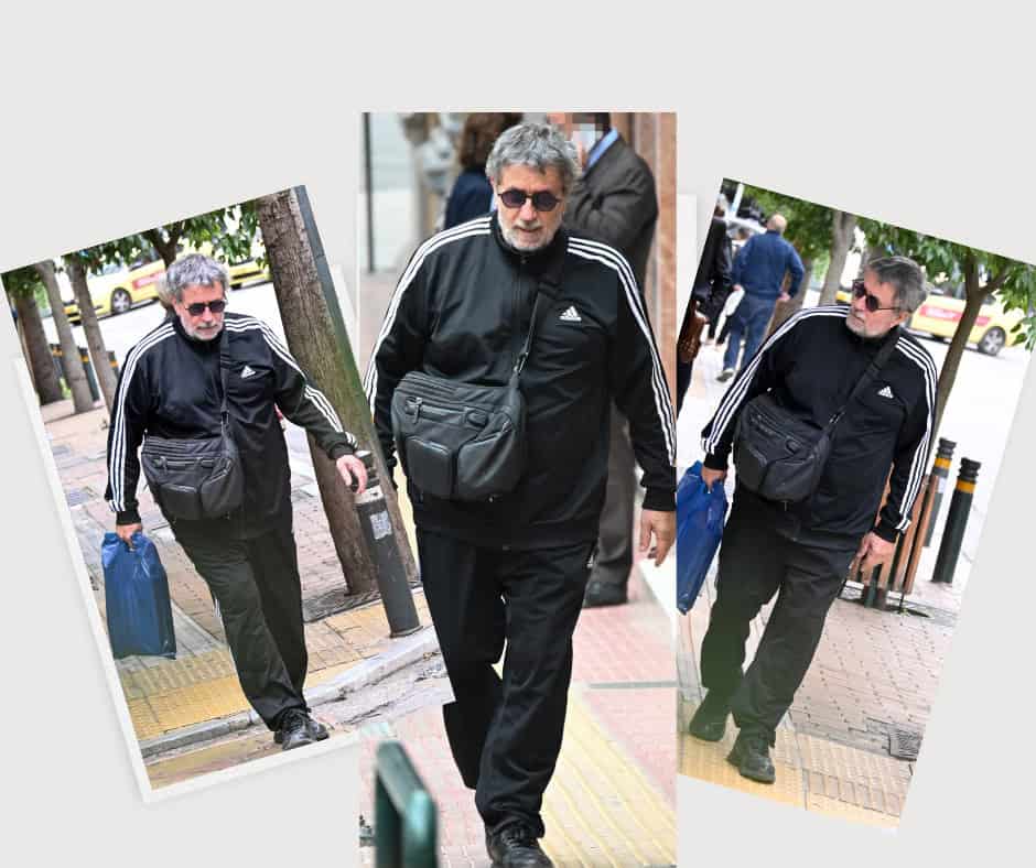 Σπύρος Παπαδόπουλος: Αγνώριστος στο κέντρο της Αθήνας! Τα άσπρα μαλλιά και οι μοναχικές βόλτες (φωτογραφίες)