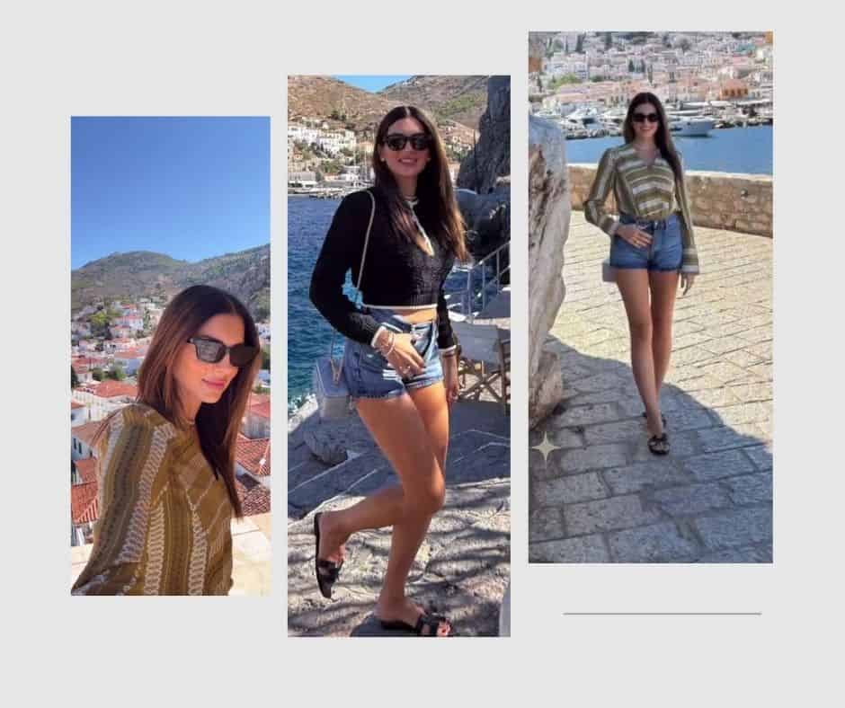 Σταματίνα Τσιμτσιλή: Στυλ και οικογενειακή απόδραση στην Ύδρα. Τα υπέροχα looks της!