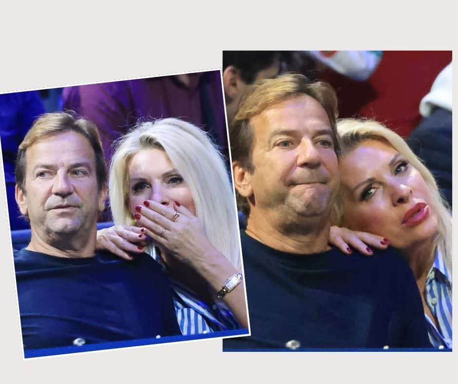 Μενεγάκη-Παντζόπουλος: Tο μυστικό που του έλεγε στο αυτί και οι τρυφερές στιγμές στο γήπεδο! (φωτογραφίες)