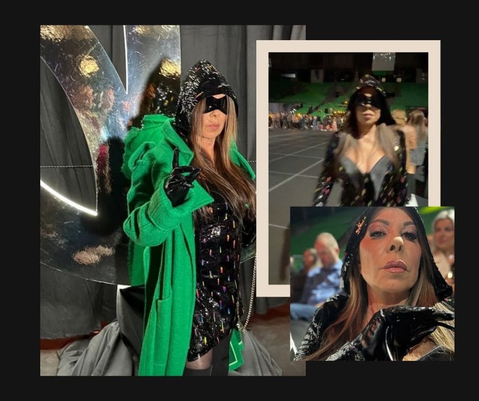 Άντζελα Δημητρίου: Η… διαστημική εμφάνιση σε επίδειξη μόδας (φωτογραφίες)