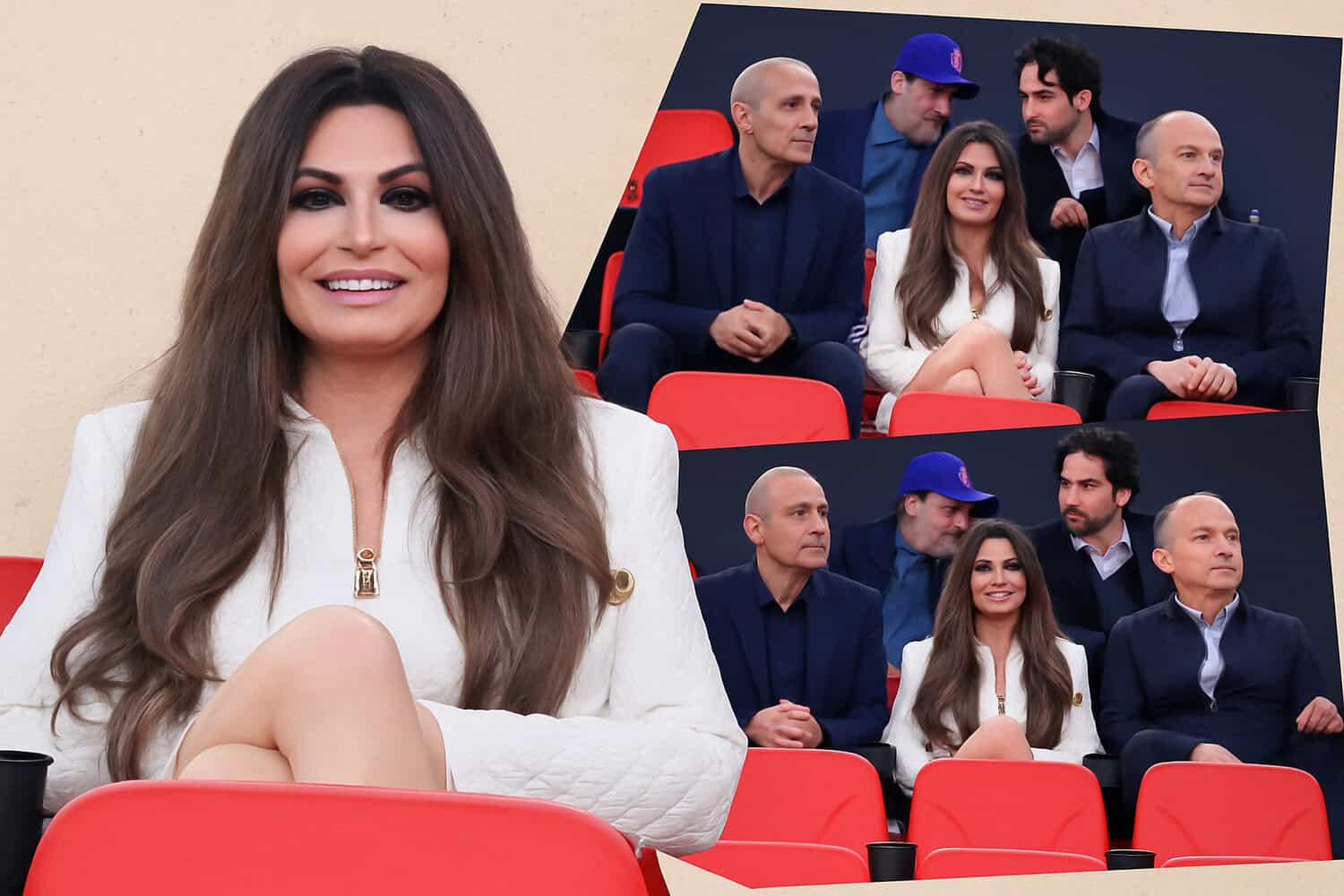 Κίμπερλι Γκίλφοιλ: Στο ΣΕΦ για τον αγώνα του Ολυμπιακού με τη Ζαλγκίρις