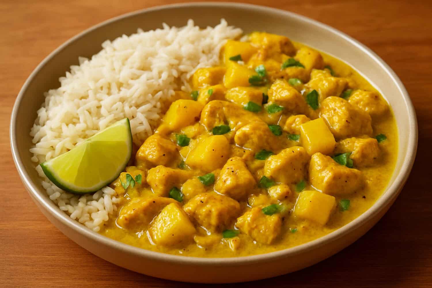 Κοτόπουλο με κάρυ, ανανά & ρύζι – Ένα πιάτο που θα λατρέψεις