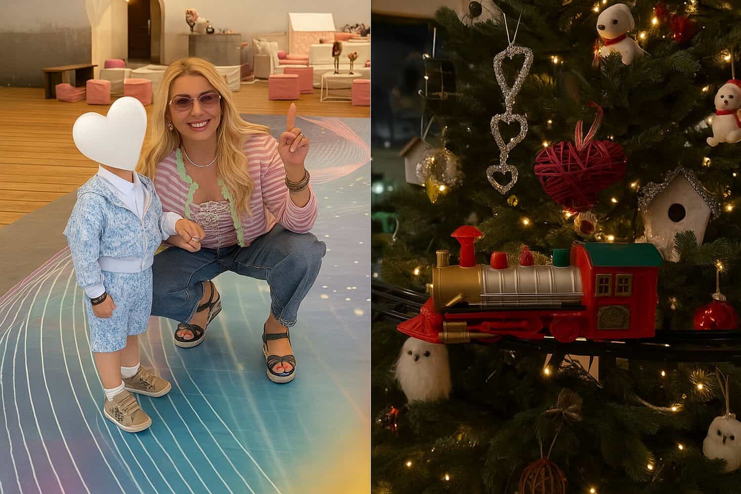 Κωνσταντίνα Σπυροπούλου: Στόλισε το πιο παραμυθένιο δέντρο