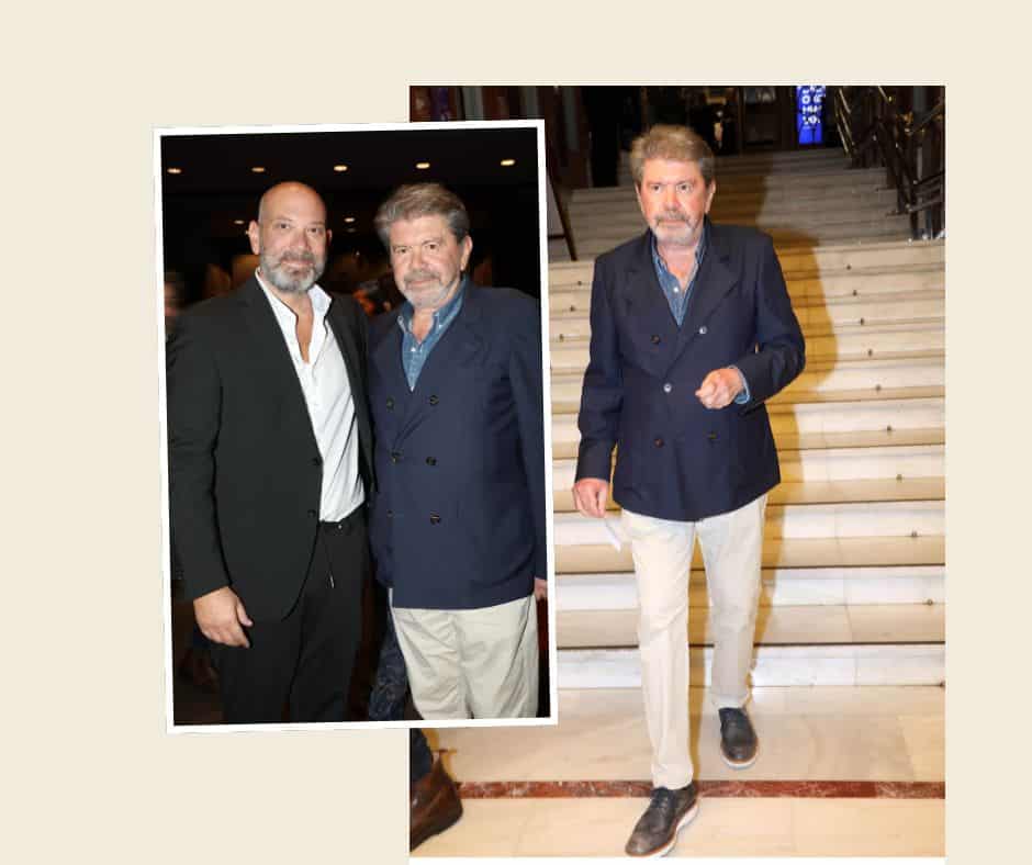 Η νέα εμφάνιση του Γιάννη Λάτσιου: Αδυνατισμένος σε επίσημη πρεμιέρα