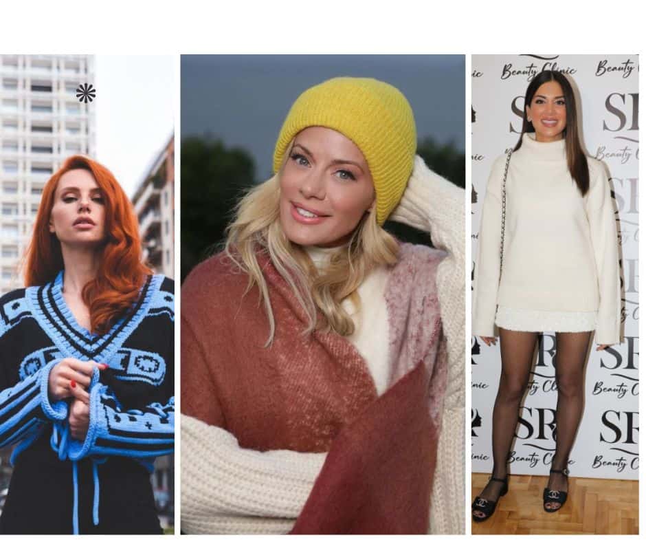 Διάσημες Ελληνίδες: Αναδεικνύουν τα must-have πλεκτά πουλόβερ του xειμώνα (Φωτογραφίες)