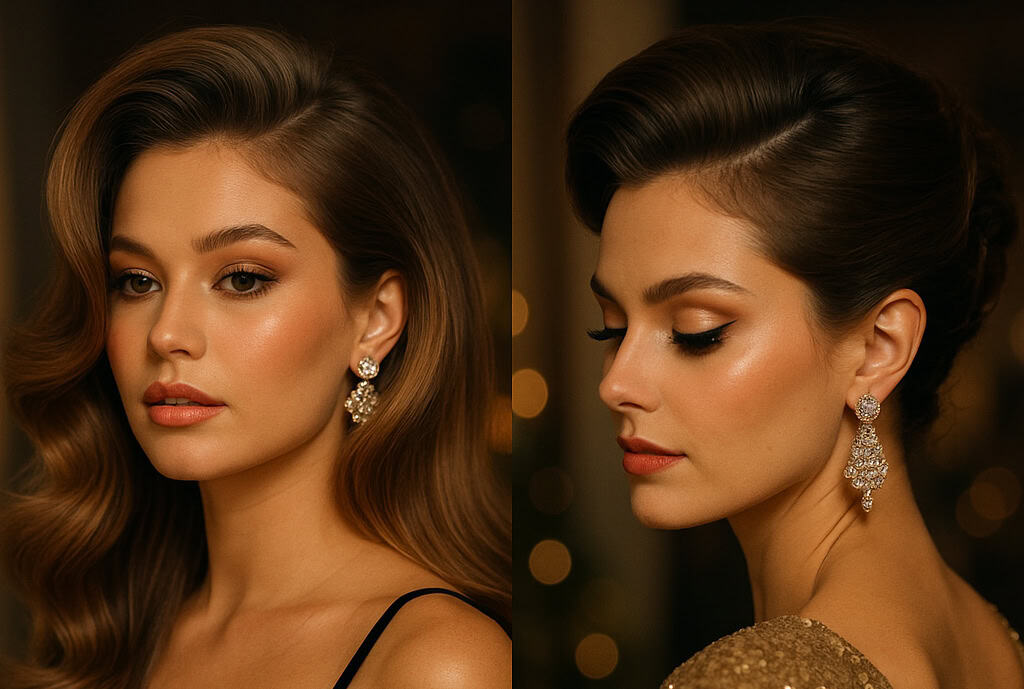 Λαμπερά party hairstyles για εμφανίσεις που κλέβουν την παράσταση