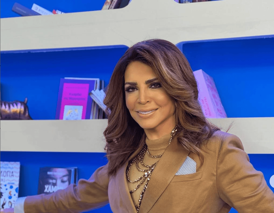 Μιμή Ντενίση: Υποδέχθηκε τη Diane von Fürstenberg στη Θεσσαλονίκη