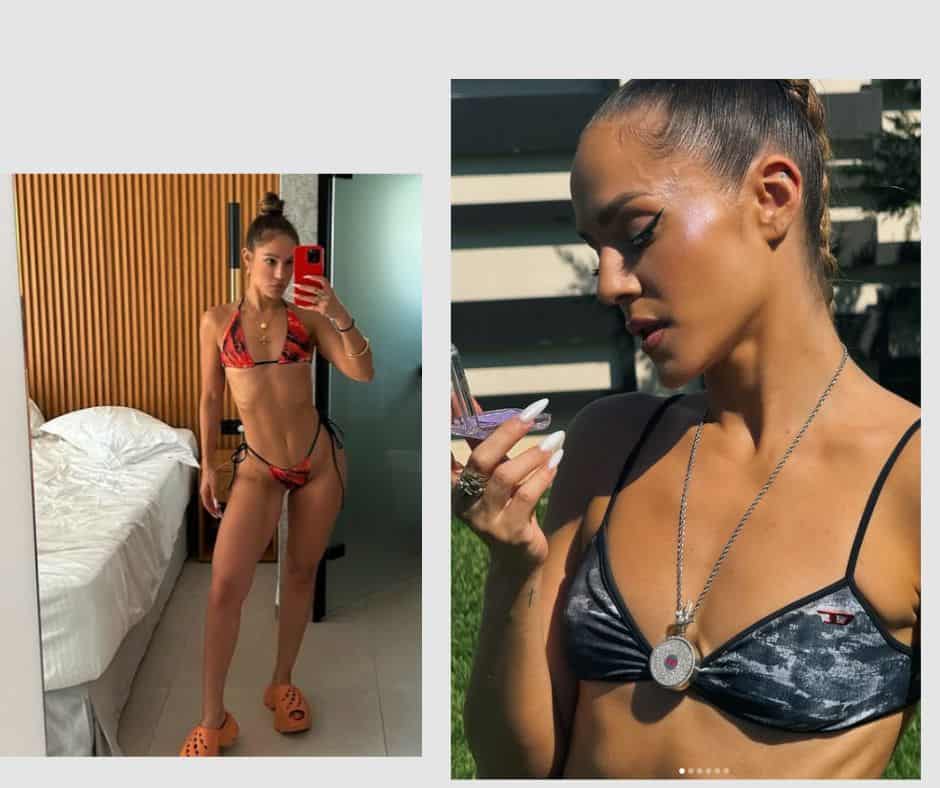 Λίλα Τριάντη: Ποζάρει με μαγιό και αποκαλύπτει το μυστικό πίσω από τους θεϊκούς κοιλιακούς της