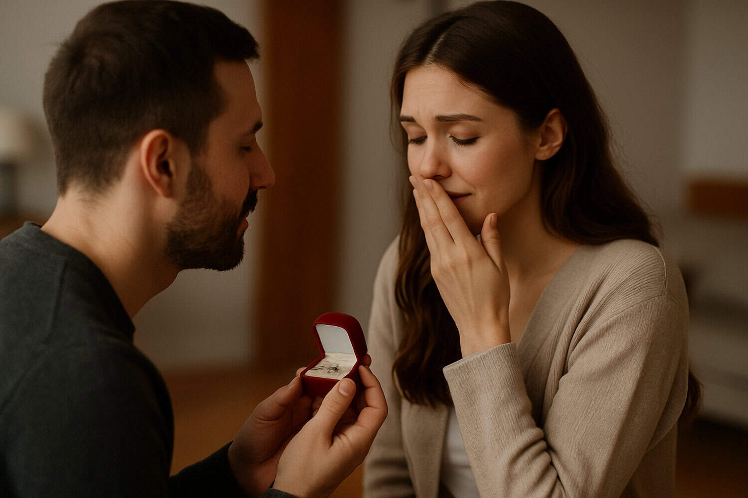 Πρόταση γάμου: Γιατί μια μικρή παύση κάνει τη μεγάλη διαφορά πριν πεις το «ναι»