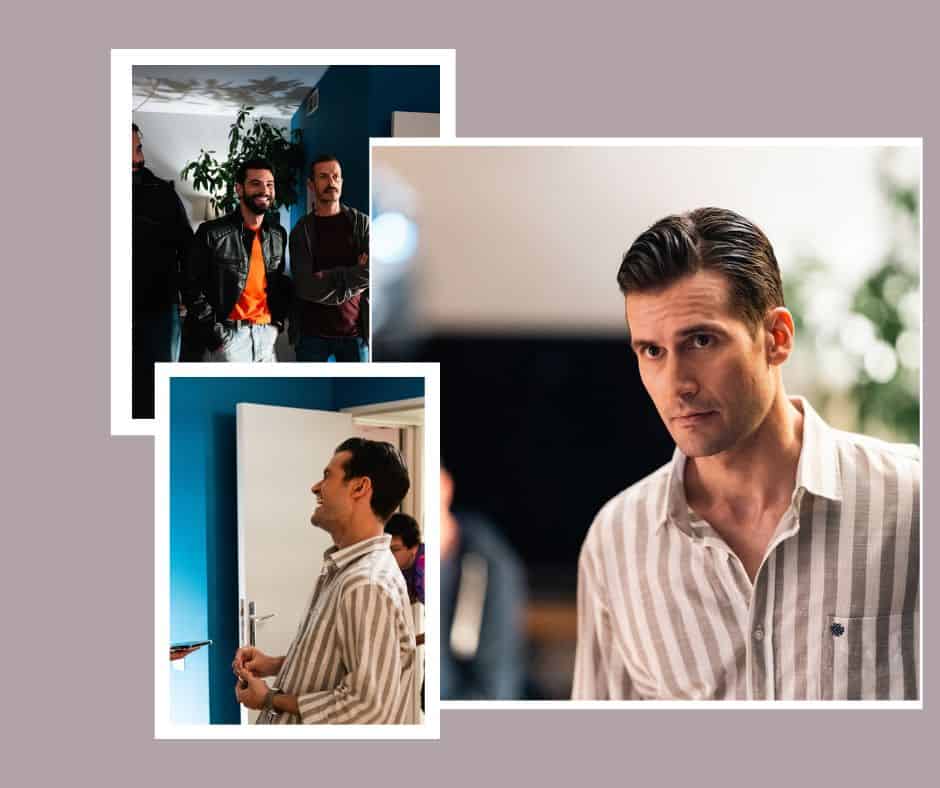 Αναστάσης Ροϊλός-Βασίλης Μηλιώνης: Στα γυρίσματα της  νέας οικογενειακής σειράς του Alpha Μπαμπά σ΄αγαπώ (Φωτογραφίες)