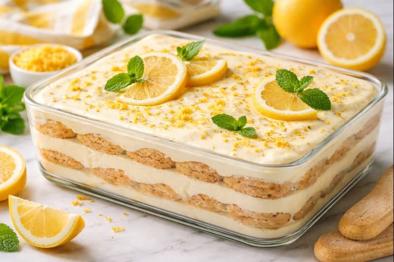 Τιραμισού λεμόνι – Το γλυκό που θα κάνει τη διαφορά στις γιορτές