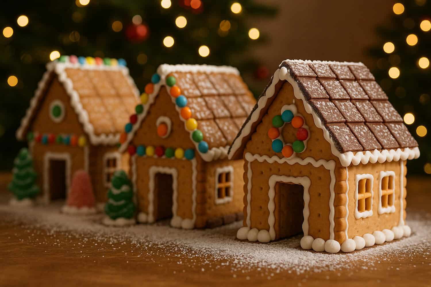 Χριστουγεννιάτικα σπιτάκια με μπισκότα – Είναι εντυπωσιακά και εύκολα