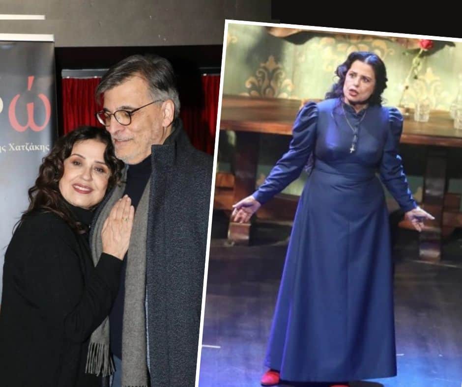 Μαρία Τζομπανάκη: Ποιος χωρισμός; Αγκαλιά με τον σύζυγό της στην πρεμιέρα της