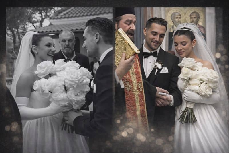 Μαριαλένα Ρουμελιώτη & Σάκης Κατσούλης: Βίντεο από τον γάμο τους λίγο πριν τον ερχομό του γιου τους