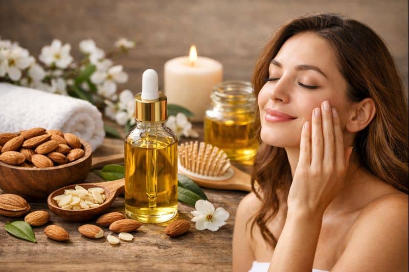 Αμυγδαλέλαιο: Το διαχρονικό beauty elixir για πρόσωπο, σώμα και μαλλιά