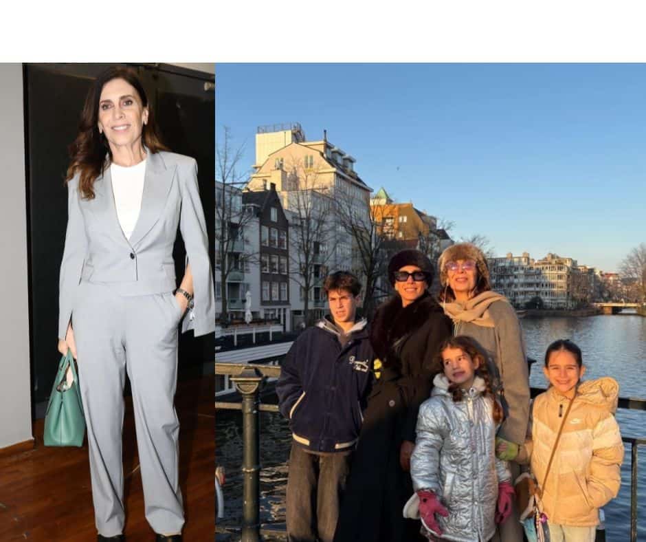 Κατερίνα Διδασκάλου: Στο Άμστερνταμ με την κόρη και τα εγγόνια της -H εντυπωσιακή ομοιότητα (Φωτογραφίες)
