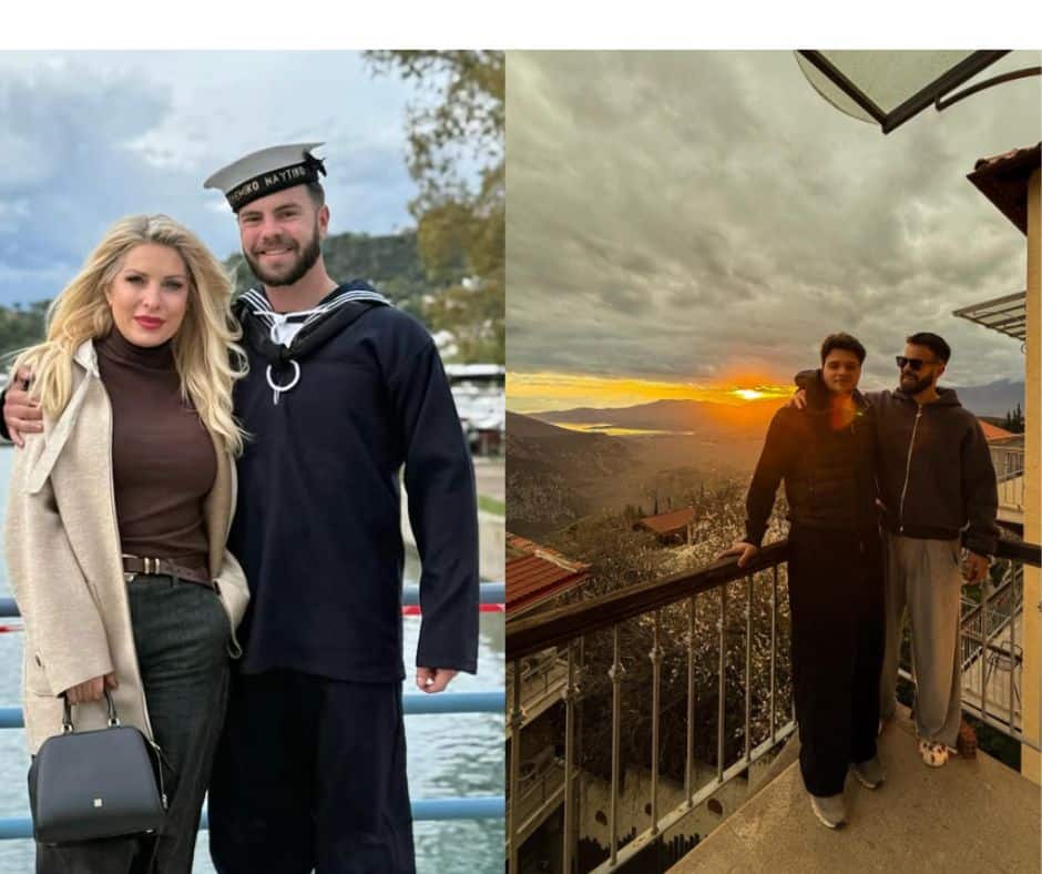 Άγγελος Λάτσιος: Η άδεια από το Ναυτικό και  η εξόρμηση στους Δελφούς με ξεχωριστή παρέα (Φωτογραφίες)