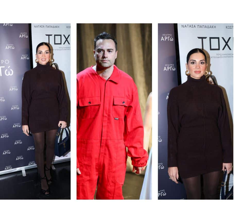 Σταματίνα Τσιμτσιλή: Εντυπωσίασε στην θεατρική πρεμιέρα του Κώστα Φραγκολιά (Φωτογραφίες)