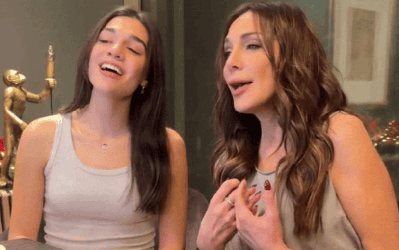 Δέσποινα Βανδή: Το ντουέτο με την κόρη της  Μελίνα που έγινε viral (Βίντεο)