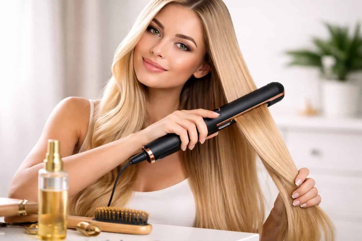 6 βασικά λάθη που δεν πρέπει να επαναλάβεις όταν χρησιμοποιείς την πρέσα στα μαλλιά σου