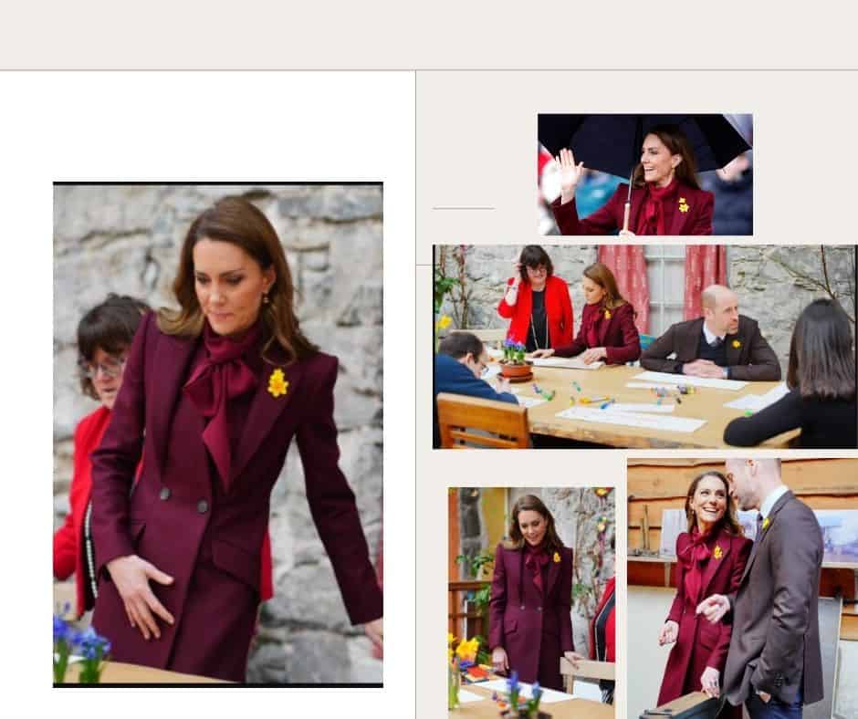 Κέιτ Μίντλετον: Μάγεψε με την βουργουνδί εμφάνιση της!