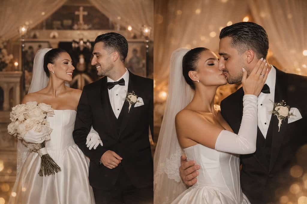 Μαριαλένα Ρουμελιώτη & Σάκης Κατσούλης: Οι νέες φωτογραφίες από το γάμο τους