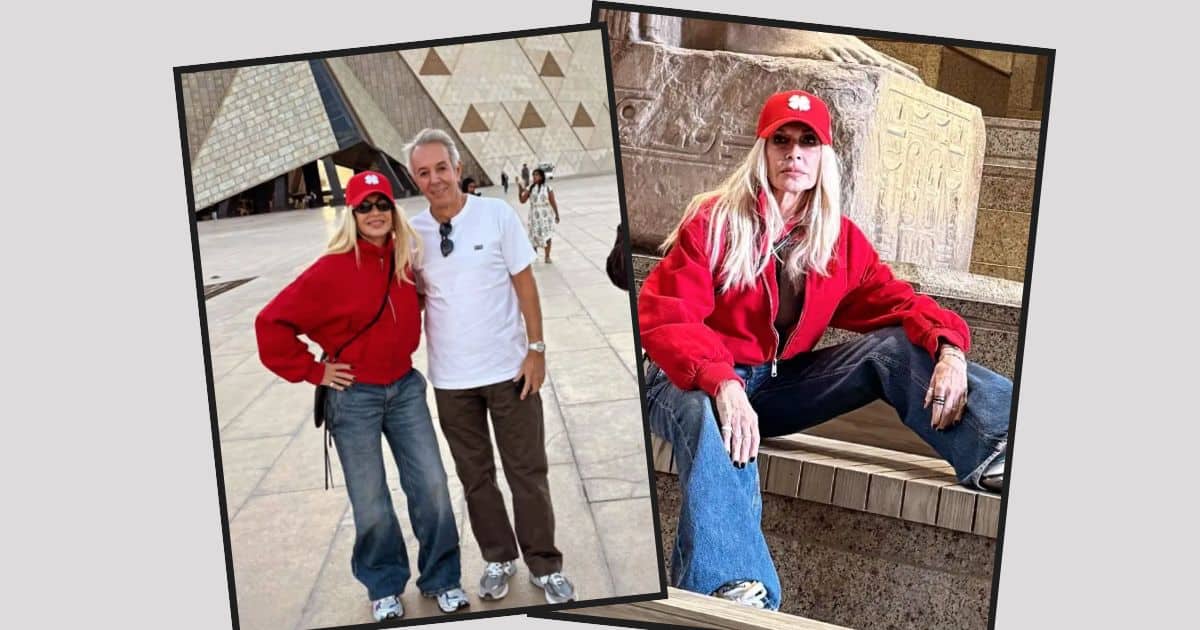 Άννα Βίσση: Ταξίδι στην Αίγυπτο με τον Γιάννη και τη Δήμητρα Κούστα! (Φωτογραφίες)
