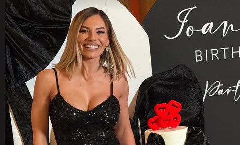 Ιωάννα Μαλέσκου: Πιο χαρούμενη από ποτέ στο πιο προσωπικό της πάρτι