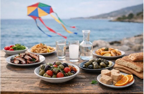 Καθαρά Δευτέρα: Παράδοση, γεύση και μέτρο στο σαρακοστιανό τραπέζι