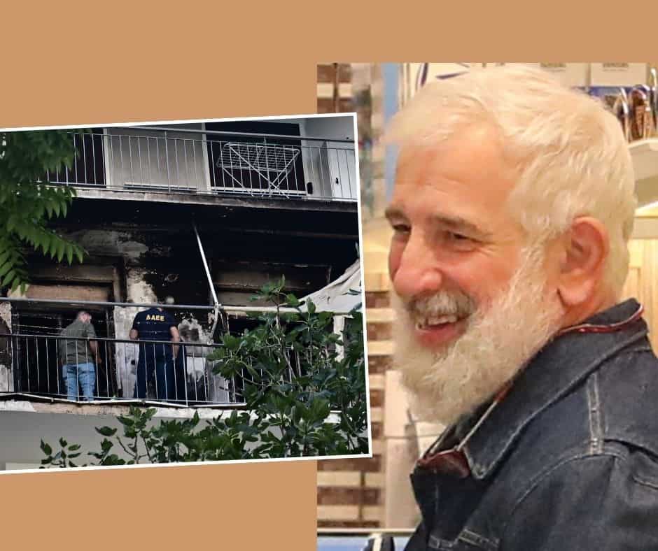 Ξαναγεννιέται από τις στάχτες του ο Φιλιππίδης: Ξεκίνησαν οι εργασίες στο διαμέρισμα που είχε πάρει φωτιά