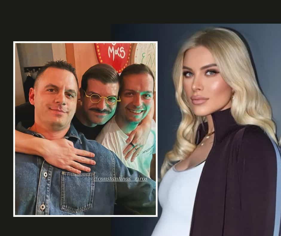 Κατερίνα Καινούργιου: Πρώην και νυν ποζάρουν αγκαλιά σε γνωστό μαγαζί του Κολωνακίου