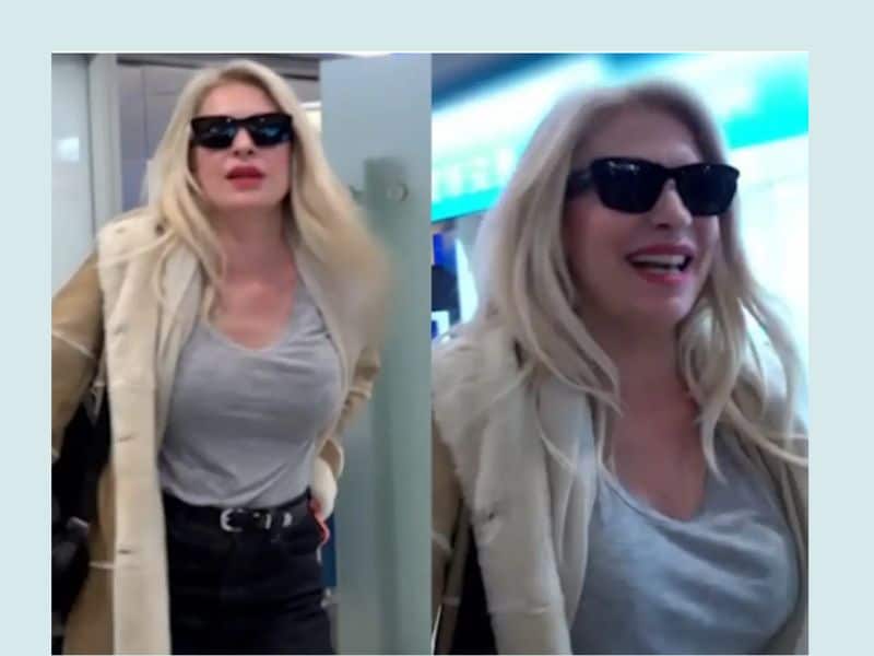 Ελένη Μενεγάκη: Η επιστροφή από την Ιρλανδία και οι ερωτήσεις για την τηλεοπτική της επιστροφή (Video)