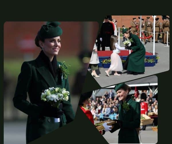 Η Κέιτ Μίντλετον τιμά την Ημέρα του Αγίου Πατρικίου με μια εντυπωσιακή εμφάνιση