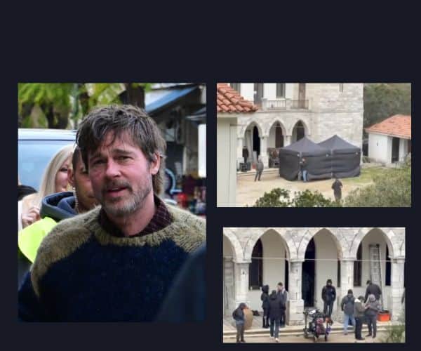 Μπραντ Πιτ: Στην Πεντέλη κάνει γυρίσματα στο Μέγαρο Δουκίσσης Πλακεντίας