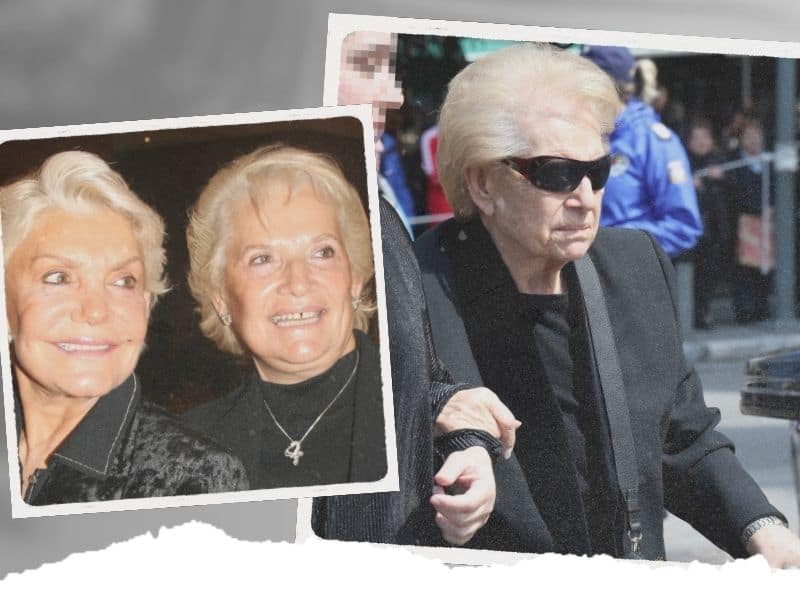 Κηδεία Μαρινέλλας: Υποβασταζόμενη και καταβεβλημένη η αδερφή της, Λούλα στο τελευταίο «αντίο»- Τα σπαρακτικά της λόγια