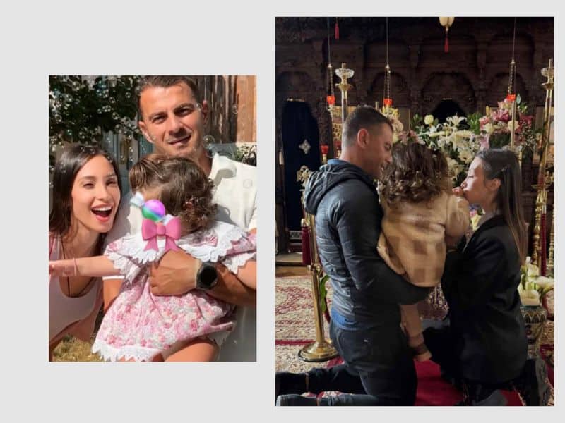 Γιώργος Αγγελόπουλος-Δήμητρα Βαμβακούση: Στην εκκλησία με την κόρη τους- Το συγκινητικό μήνυμα (Φωτογραφίες)