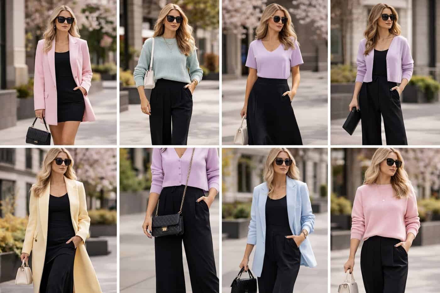 Μαύρο & παστέλ: Η τέχνη της αντίθεσης για να υιοθετήσεις φέτος την άνοιξη στα outfit σου (video)