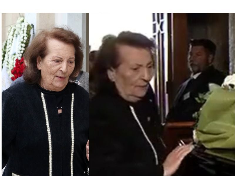 Κηδεία Μαρινέλλας: Ραγίζει καρδιές η Βάσω Καζαντζίδη. “Καλή αντάμωση με τον Στέλιο”(Video)