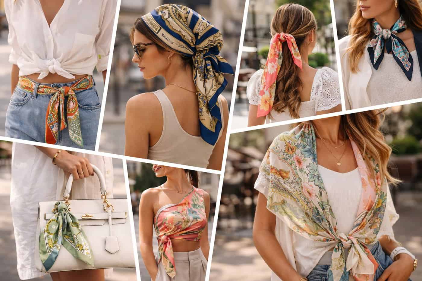 Το μαντήλι είναι το απόλυτο αξεσουάρ της άνοιξης – Πώς να το φορέσετε (video)