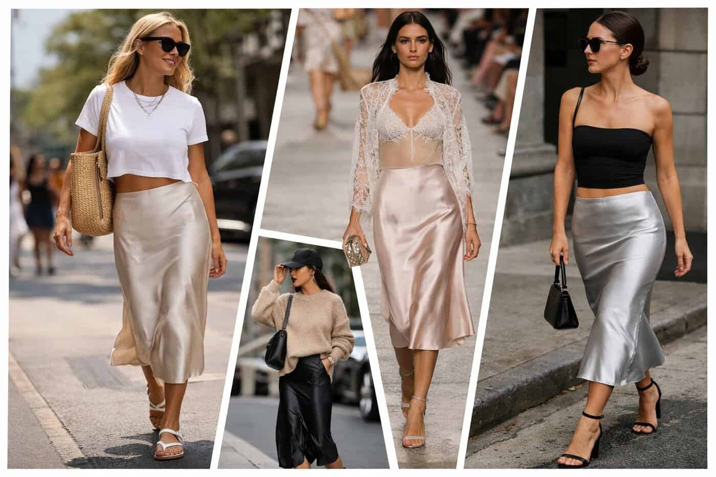 Σατέν φούστα: Πώς τη φοράμε φέτος την άνοιξη (video)
