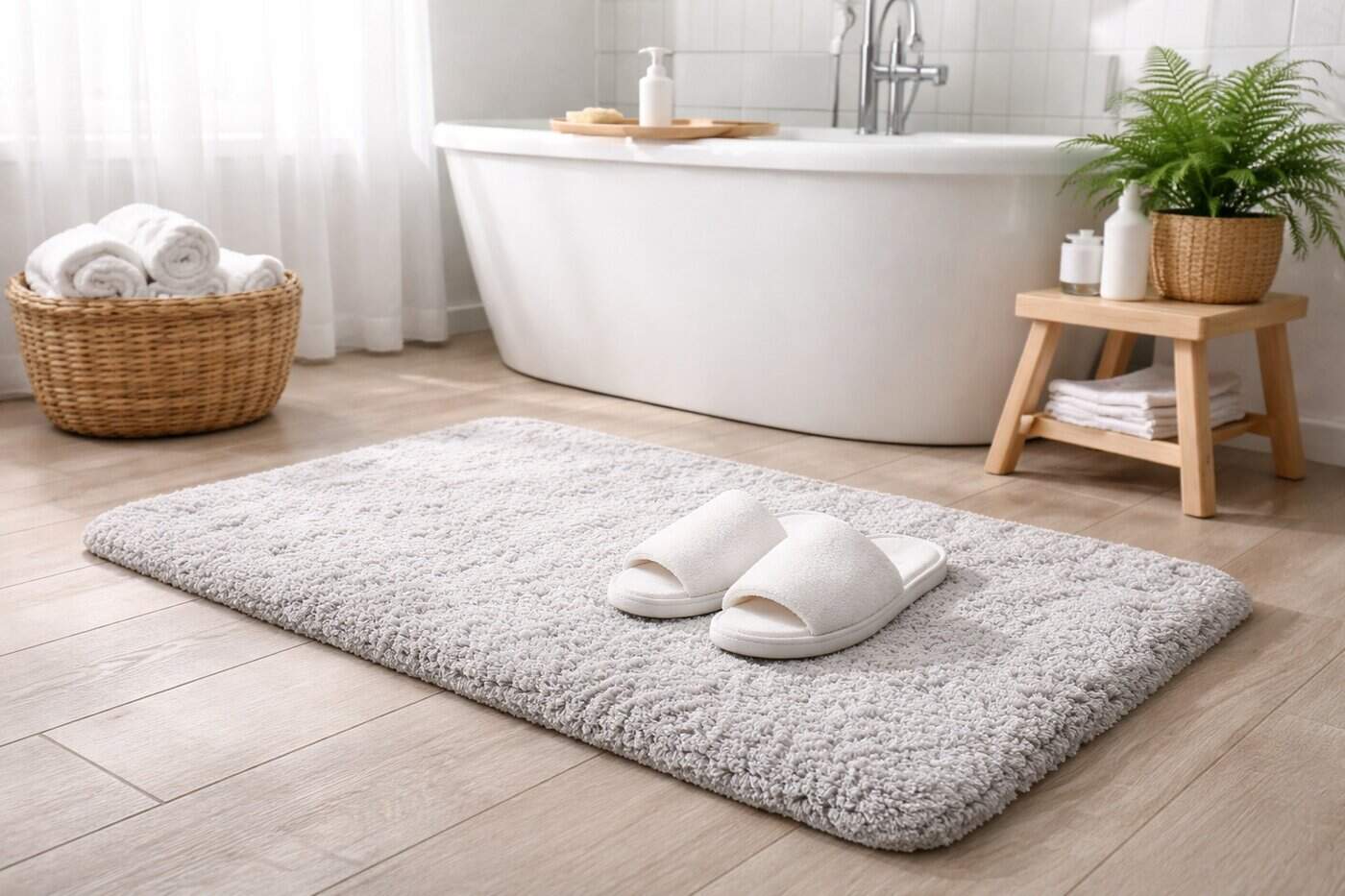 Πόσο συχνά πρέπει να πλένουμε το χαλάκι του μπάνιου;